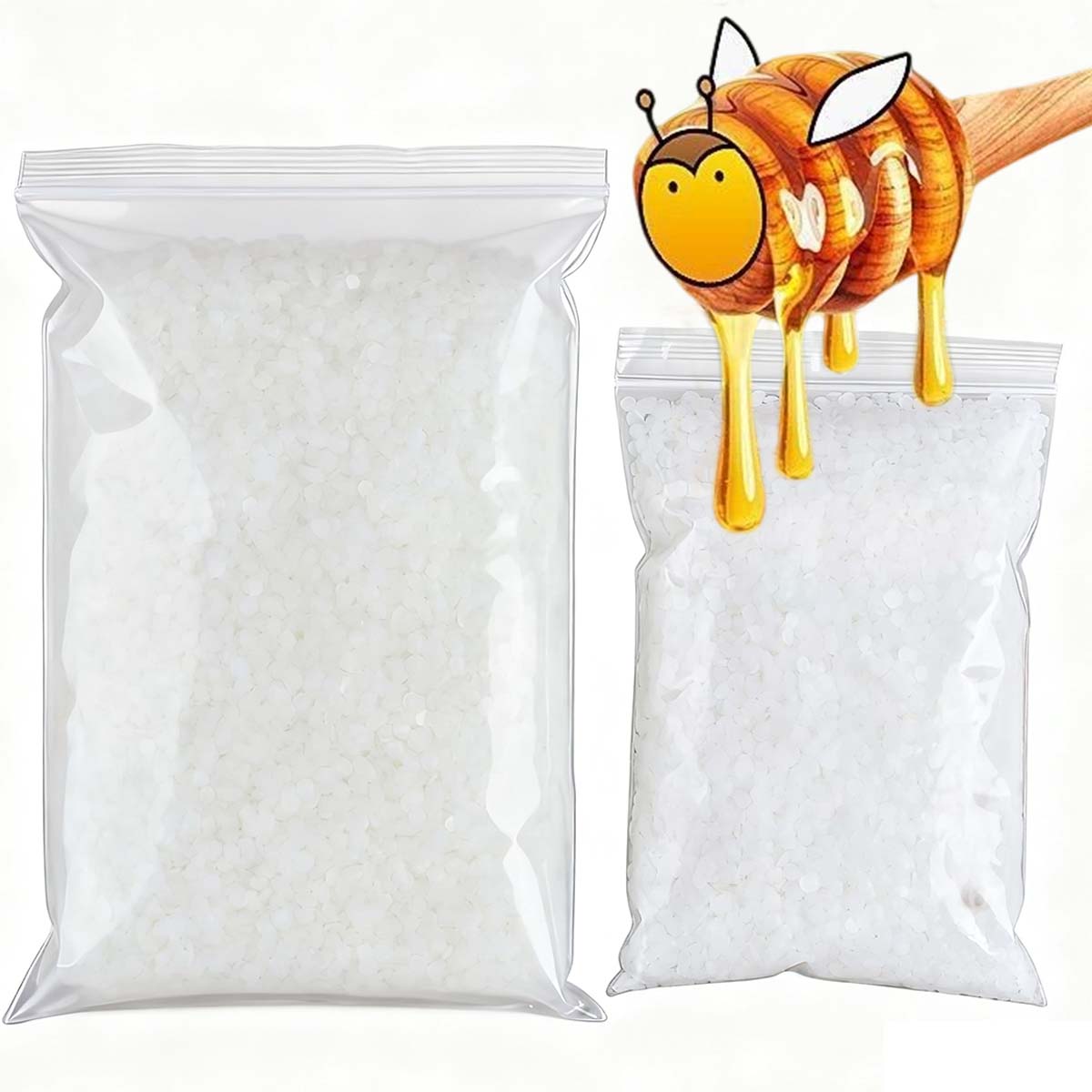 Candle Making Scents - 200g-1000g White Beeswax Pure Natural Granular