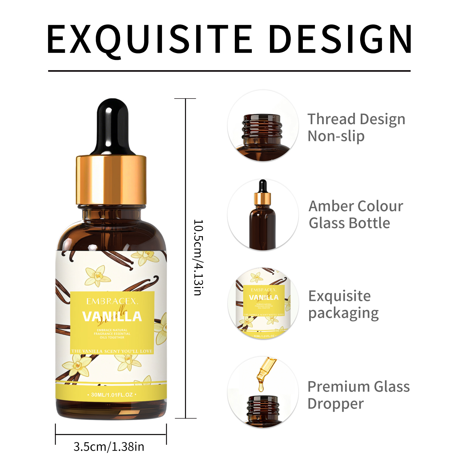 30ml Vanilla Essential Oil For - Candle Making Scents 评论和价格