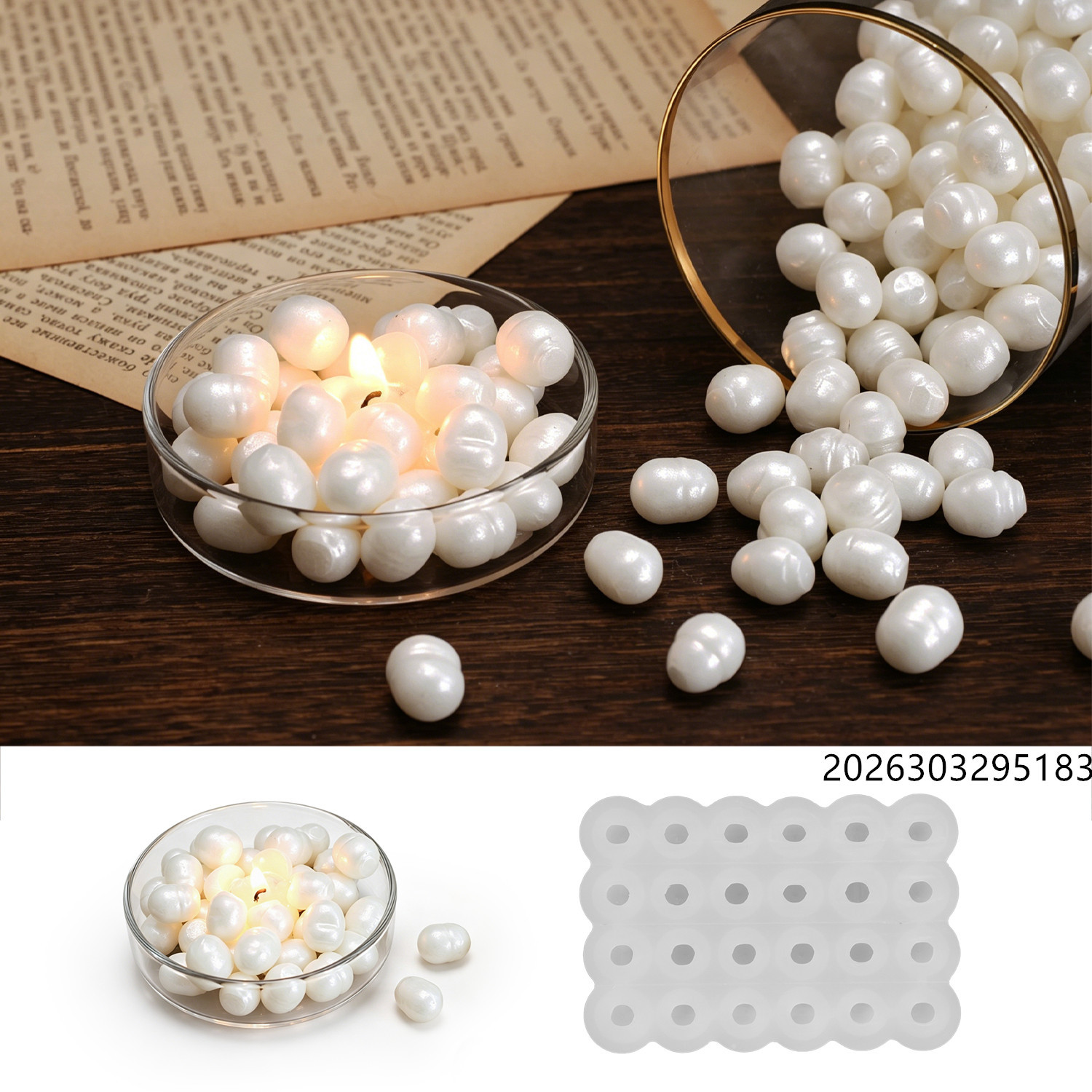Healing Ocean Pearl Mirror Wax - Candle Making Scents 评论和价格