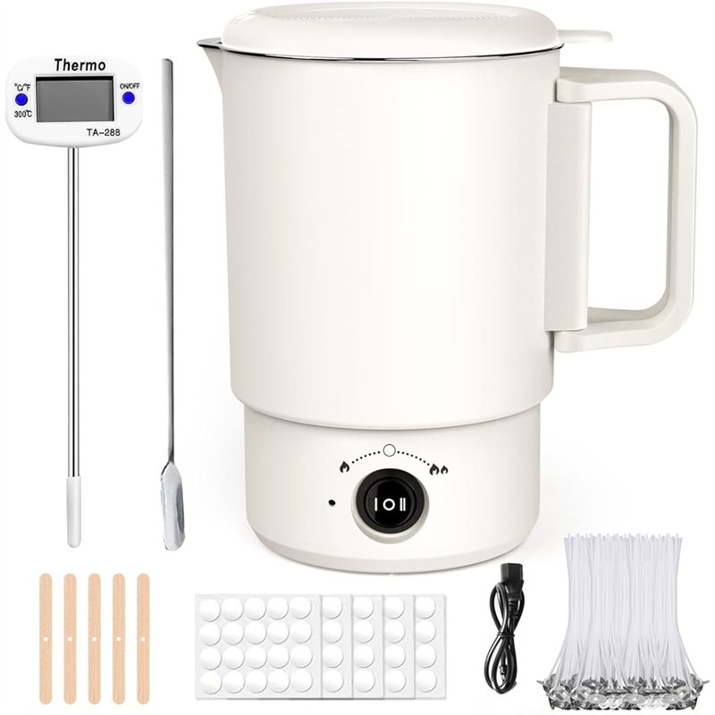 A47U Electric Wax Melting Pot  - Candle Making Thermometer 评论和价格