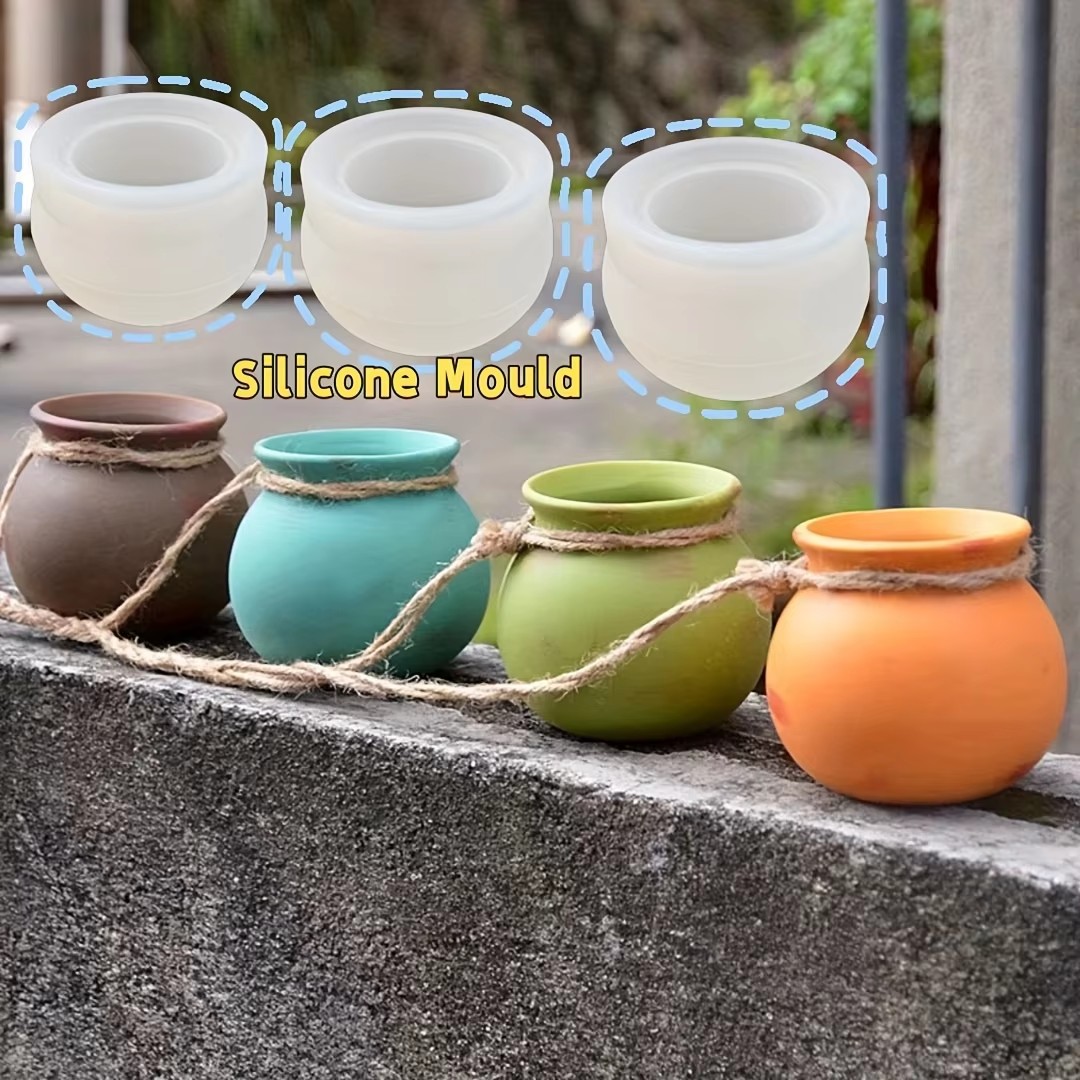 Silicone Flower Pot Molds, Res - Candle Making Scents 评论和价格
