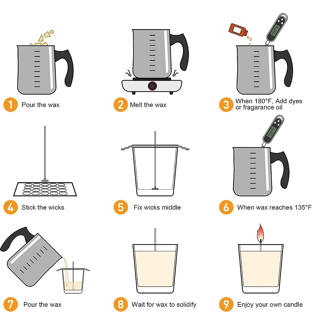 Glintmos DIY Candle Making Kit - Candle Making Kit Diy 评论和价格