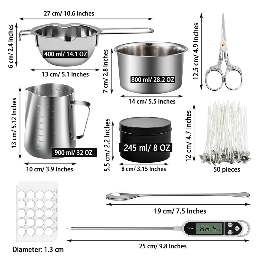 Glintmos DIY Candle Making Kit - Candle Making Kit Diy 评论和价格