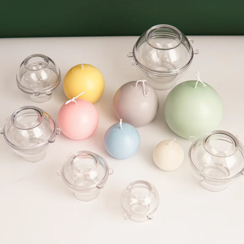 5-8cm Spherical Candle Plastic - Candle Making Kit Diy 评论和价格