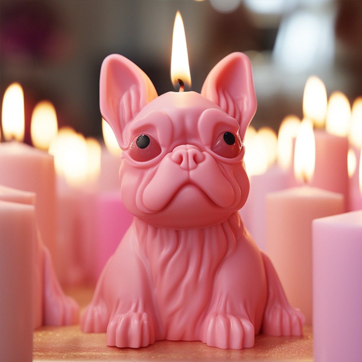 Pekingese Puppy Pug Animal Can - Candle Making Kit Diy 评论和价格