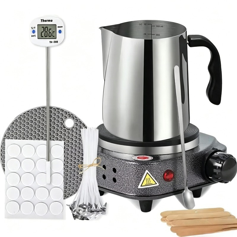 Full Candle Making Set: Hot Pl - Candle Making Thermometer 评论和价格