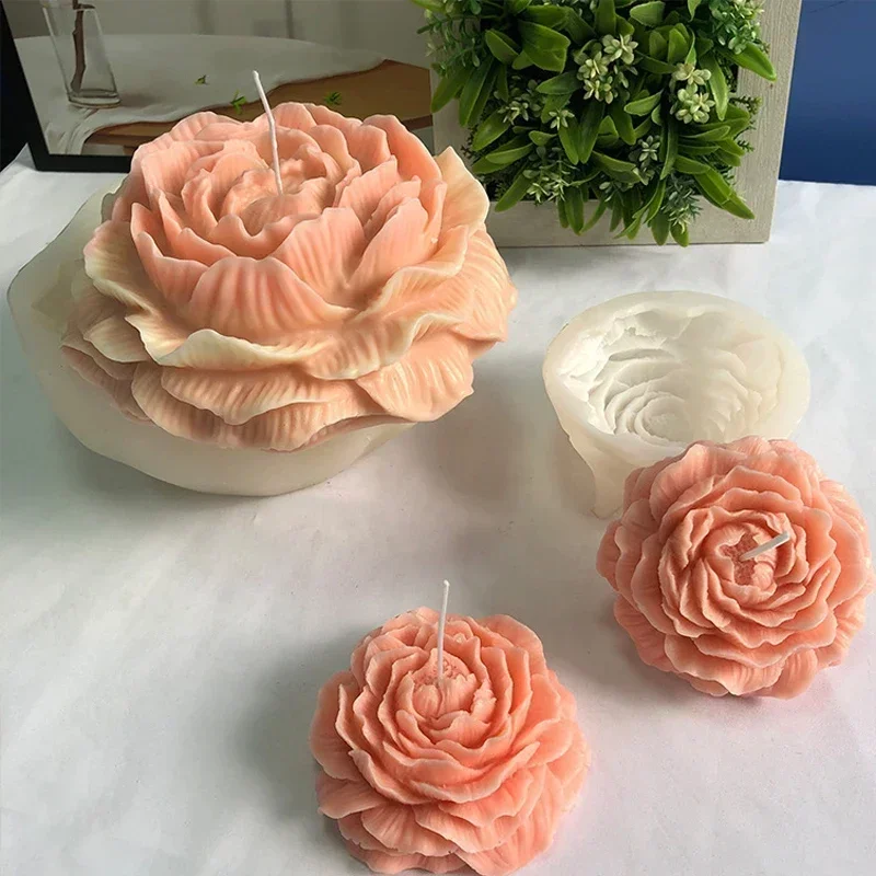 Extra Large 3D Flower Candle S - Candle Making Kit Diy 评论和价格