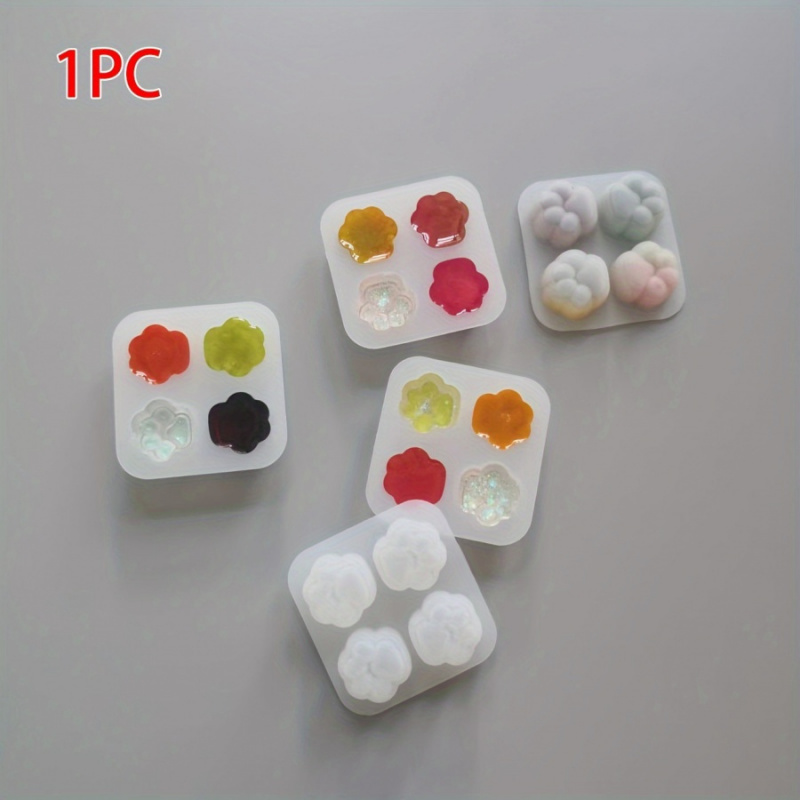 1Cat Paw Pattern Silicone Mold - Candle Making Kit Diy 评论和价格