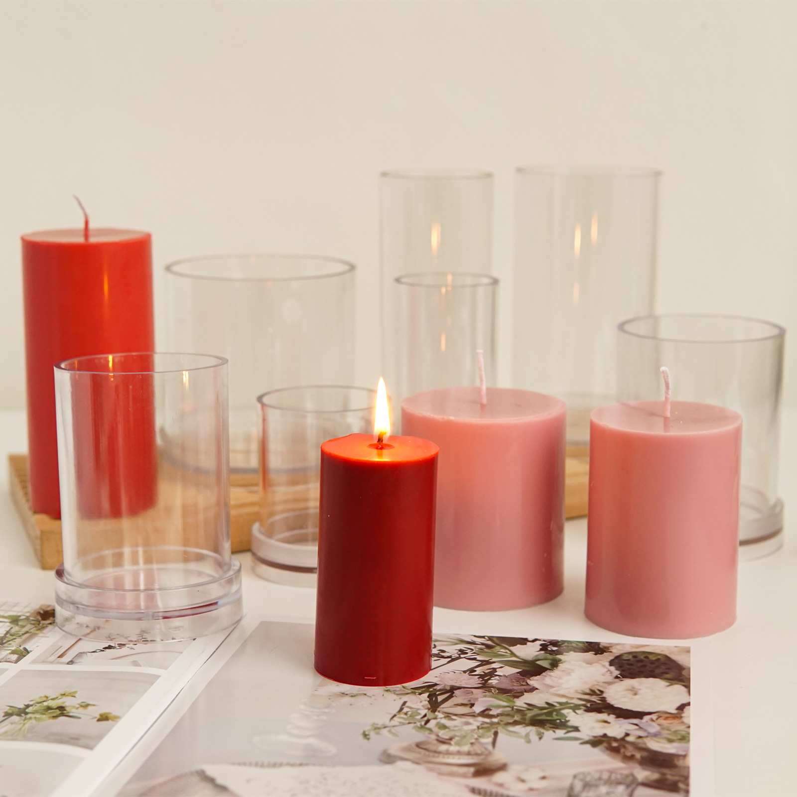 Various 3D Cylindrical Candle  - Candle Making Kit Diy 评论和价格