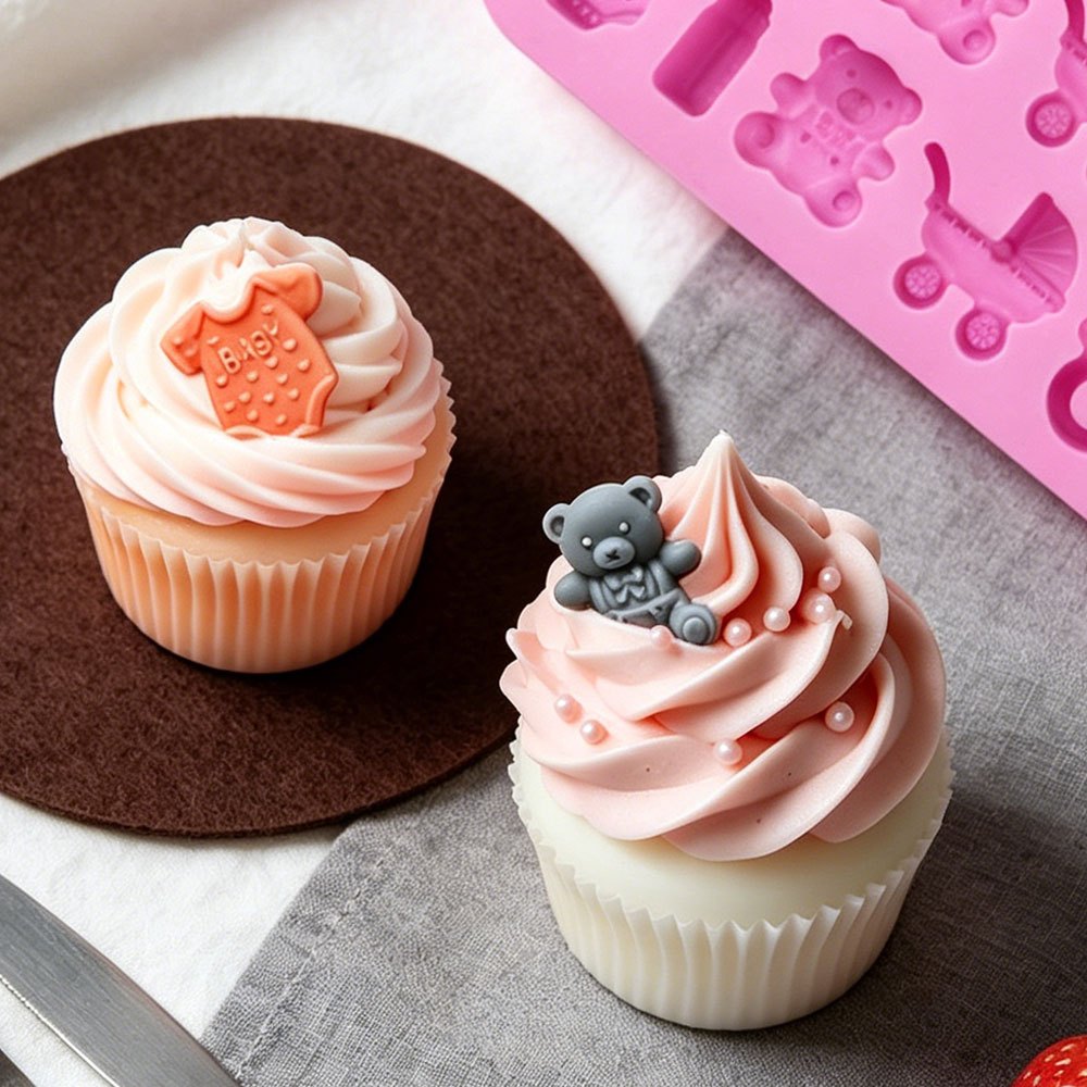 2pcs Silicone Mold Set 35-Cavi - Candle Making Soy Wax 评论和价格