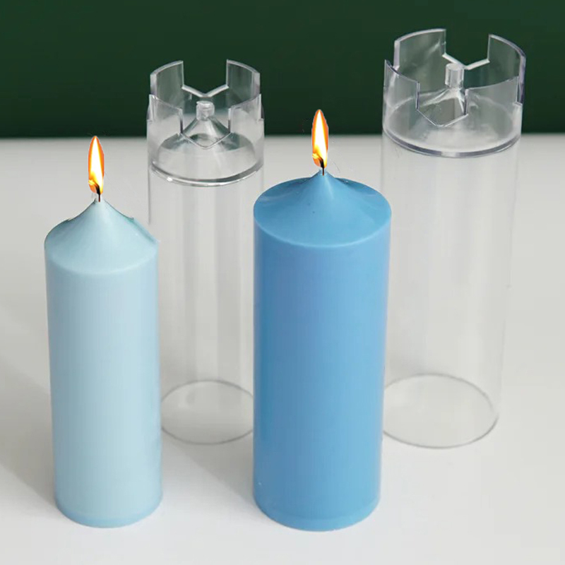 3D Spire Cylinder Candle Mold  - Candle Making Kit Diy 评论和价格